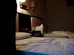 Китайски любители двойка в хотела