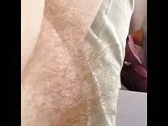 Wifes мека кръгла космати путка могила, корема, краката